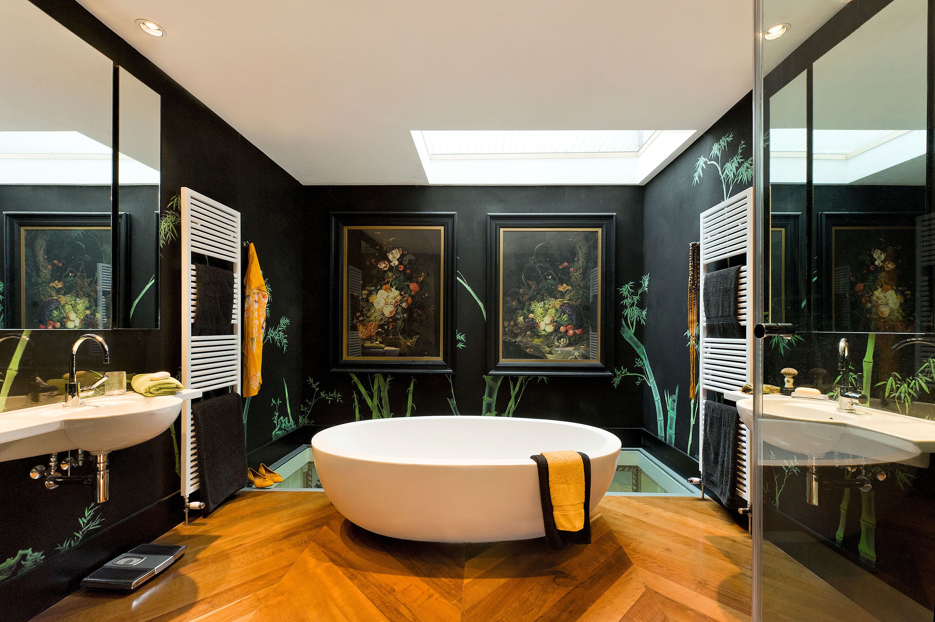 Fotografía de un baño de lujo